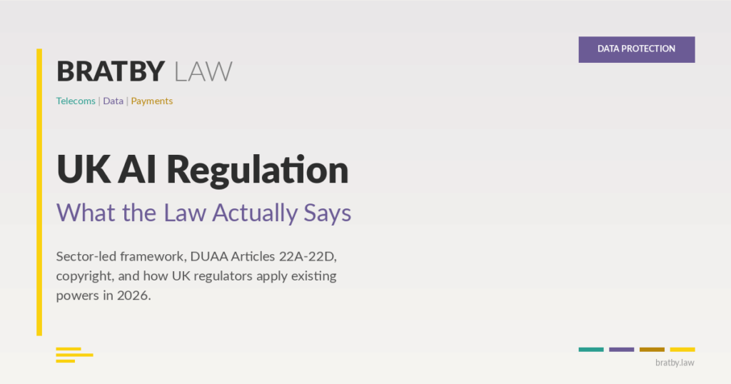 UK AI Regulation: What the Law Actually Says