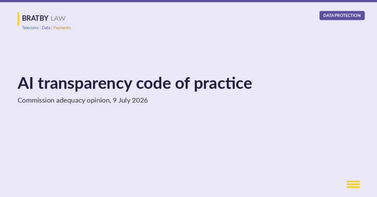AI transparency code of practice: Commission adequacy opinion, 9 July 2026