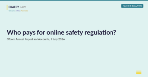 Online safety fees: who pays for Ofcom's online safety regulation