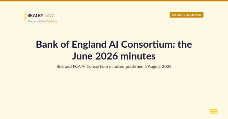 Bank of England AI Consortium minutes, June 2026 meeting